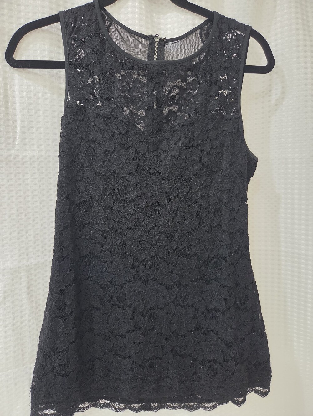 Express Black Lace Sleeveless Women’s Top
